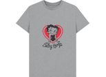 Betty Boop - T-Shirt Uomo/Donna Unisex PN1373 (L) (Bianco)