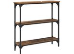 Syfax™ Tavolo Consolle Con Lo Scaffale Legno Vecchio 75 X 22,5 X 75 Cm