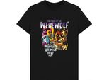 Horror Line - Maglietta "Who Let The Dogs Out"" Per Uomo/Donna Unisex PN1404 (Xxl) (Nero)"
