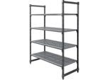 Cambro Scaffale Ventilato Fisso A 4 Ripiani Starter 183 X 137,5 X 61Cm