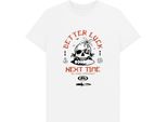 Extreme - Maglietta "Better Luck Next Time"" Per Uomo/Donna Unisex PN1772 (Xs) (Bianco)"