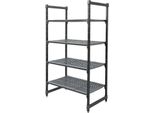 Cambro Scaffale Ventilato Fisso Con 4 Ripiani Starter 183 X 107 X 61Cm