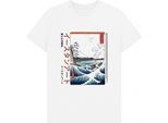 Apoh - Maglietta "Hroshige"" Per Uomo/Donna Unisex PN1798 (M) (Bianco)"