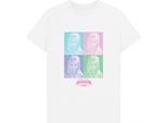 Horror Line - T-Shirt Uomo/Donna Unisex PN1805 (L) (Bianco)