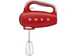 SMEG Handmixer HMF01RDEU Rot, rot, B:21,9cm H:37,8cm T:22,1cm, Mixer, Handmixer