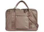 Aktentasche BUGATTI ELIA, Gr. B/H/T: 45cm x 30cm x 15cm onesize, taupe, Kunstfaser, leicht glänzend, unifarben, Taschen Aktentasche