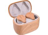Prixton - Auricolari, Legno Di Betulla PF4950 (Taglia Unica, Taglia Unica) (Legno/Legno)