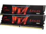 G.Skill Aegis - DDR4 - 16 Gb : 2 X 8 Gb - Dimm 288-PIN - 3000 Mhz / PC4-24000 - CL16 - 1,35 V - Non Bufferizzato - Nonecc