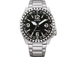 Citizen NJ2190-85E Orologio Meccanico Da Uomo Acciaio Inossidabile Data Argento