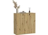 Cassettiera Projektx 2+1 Ante 3 Ante Decoro Rovere.