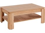 Couchtisch Otto Home "Fct", Beige (Kernbuche), B:110Cm H:45Cm T:70Cm, Tische, Couchtisch, Breite 110 Cm