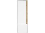 Aktenschrank Home Affaire "City/Giron", Weiß, B:50Cm H:158Cm T:40Cm, SchräNke, Stauraumschrank Zeitlos Modern, Wohnliches Home Office, Breite 50 Cm