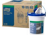 Tork 190592 Panni Umidi Per La Pulizia Delle Mani Premium W14 A 1 Velo | Confezione (4 Secchi)