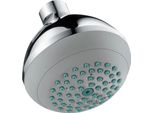 Hansgrohe Soffione Crometta 85 Green Snodo Sferico, DN15, 1 Tipo Di Getto, Cromo