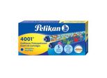 Pelikan® 338236 Cartuccia D'inchiostro 4001® GTP/5, Blu Reale, Astuccio Con 5 Cartucce Stampate A Colori