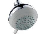 Hansgrohe Crometta 85 Vario Soffione Con Snodo Sferico, DN15, 2 Tipi Di Getto, Cromo