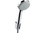 Hansgrohe Croma 100 Vario/Porter S Set Doccia Tubo Doccia Isiflex 1,25 M, Cromo