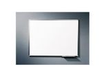 Lavagna Bianca Whiteb. Trendline Bianca 90 X 180 Cm Con Cornice In Alluminio.