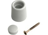 Tampone Porta D.29Mm H.35Mm Grigio Montaggio A Tasselli