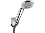Hansgrohe Set Di Supporti Doccia Vario Con Flessibile Doccia 125 Cm, Crometta 85, Cromo