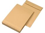 Mailmedia 30007061 Mailmedia Faltenversandtaschen Din C4 Ohne Fenster Braun 100 St.