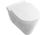 Villeroy & Boch O.Novo, Vaso A Parete Con Scarico Piatto 360 X 560 Mm - Bianco Alpino - 56621001