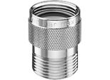 Arresto Acqua Schell Filettatura 3/4" Ottone Cromato"