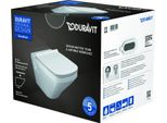 Wc Sospeso Duravit Durastyle, Scarico Profondo 540 Mm, Bianco