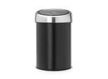 Cestino Touch 3 L Con Inserto In Plastica (L: 18 Cm, P: 18,4 Cm, H: 28 Cm)