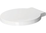 Duravit 1 Sedile Wc Starck 006588 Con Cerniera Soft-Close, Acciaio Inox, Bianco