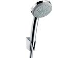 Hansgrohe Set Doccia Croma 100 1Jet / Porter S Cromo Con Flessibile Doccia 1250Mm