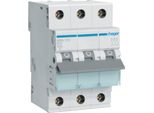 Interruttore Hager Ls 3 Poli 6Ka B Caratteristica 10A 3 Moduli Hager MBN310