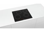 Bosch Serie 8 PKN675DP1D Hob Black Stainless Steel Built-In Ceramic 4 Zone(S)