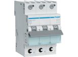 Interruttore Hager Ls 3 Poli 6Ka B Caratteristica 13A 3 Moduli Hager MBS313