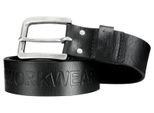 Cintura In Pelle Snickers 9034 Workwear - Nera 0400-130 Cm