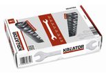 Chiave A Forchetta Aperta Kreator 8 Pz. Chiave Doppia 6-22 Mm Chiave A Forchetta Aperta