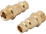 Attacchi Rapidi Powerplus Maschio 1/4" - Utensili Per Aria Compressa Tipo Euro"