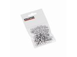 Occhielli Occhielli Ad Anello Assortimento Di Occhielli Color Argento 100 Pezzi 4Mm - Occhielli In Alluminio ø 4 Mm