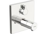 Set Di Preinstallazione Hansa Varox Pro Per Miscelatore Doccia, Rosone Quadrato, Cromo