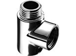 Pezzo A T Schell Cromato 1/2 "X1/2 ""X1/2"""