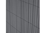 Stuoia Di Protezione Ribelli In Pvc Per Privacy Recinzione Balcone Frangivento 120 X 400 Cm, Antracite - B-Buono Molto Buono