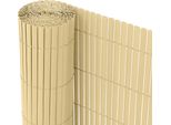 Schermo Privacy Ribelli In Pvc Di Circa 1,2 X 4 M, Bambù - B-Buono