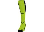 Jako Calzino Unisex Lazio, Colore:Verde Neon/Nero, Taglia:4 (39-42)