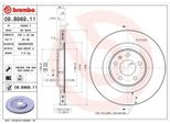 2X Disco Freno Brembo 09.B969.11 Per Vw Touareg (CR7) Per Audi Q5 (8RB) Q7 (4M)