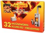 Cubo Accendifuoco Favorit 1250 Per Barbecue, Camino E Stufa, Accendifuoco A Base Di Cherosene