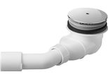 Scarico Duravit Per Piatti Doccia D-Code Cromo Diam.90Mm, Scarico Orizzontale