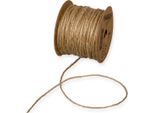 Cordone Di Iuta Halbach Nastro Decorativo Colore Naturale Per L'artigianato Rotolo Da 50 M