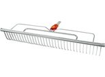 Wolf-Garten 71A-AA034650 Rastrello Ms UH-M 60 Multistar, Argento/Rosso