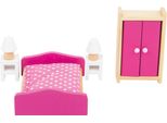 Small Foot 10874 Mobili Casa Delle Bambole Camera Da Letto, 6 Pezzi (1 Set)