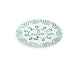 Ceramica Gmundner Verde Fiammato, Piatto Da Portata Coppa (Ø 28 Cm)